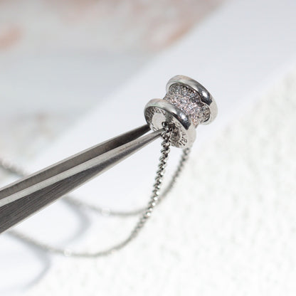 [Marin]ZERO 1 SILVER DIAMOND NECKLACE