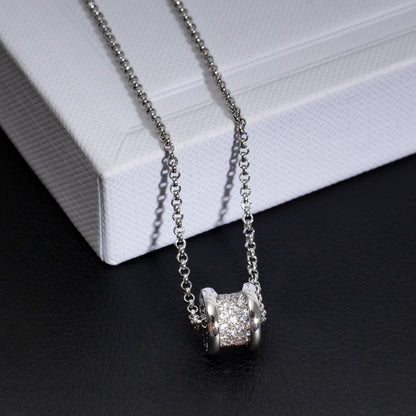[Marin]ZERO 1 SILVER DIAMOND NECKLACE