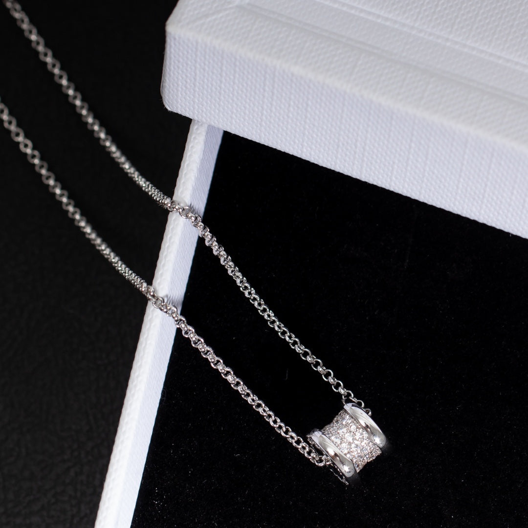 [Marin]ZERO 1 SILVER DIAMOND NECKLACE