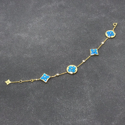 [Marin]STAR AND SUN TURQUOISE 4 MOTIFS 3 DIAMONDS