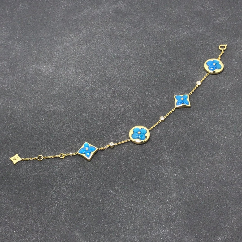 [Marin]ÉTOILE ET SOLEIL TURQUOISE 4 MOTIFS 3 DIAMANTS