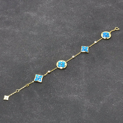 [Marin]STAR AND SUN TURQUOISE 4 MOTIFS 3 DIAMONDS
