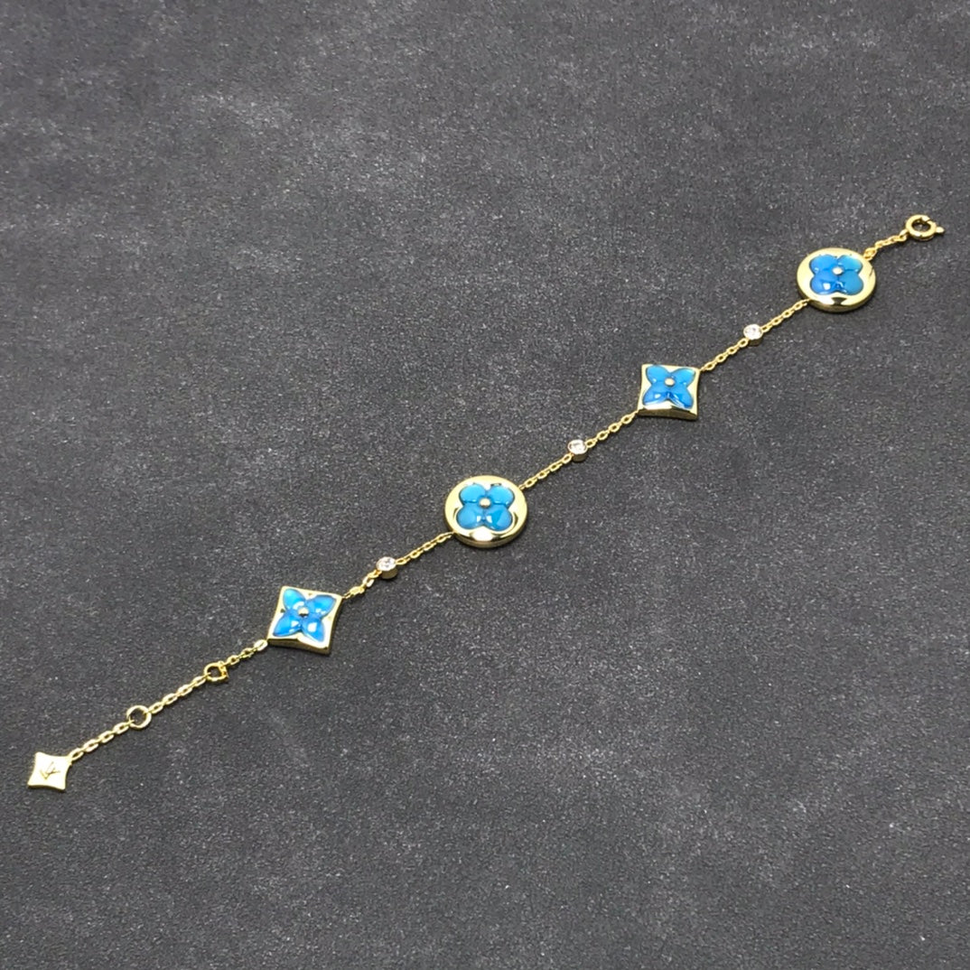 [Marin]ÉTOILE ET SOLEIL TURQUOISE 4 MOTIFS 3 DIAMANTS
