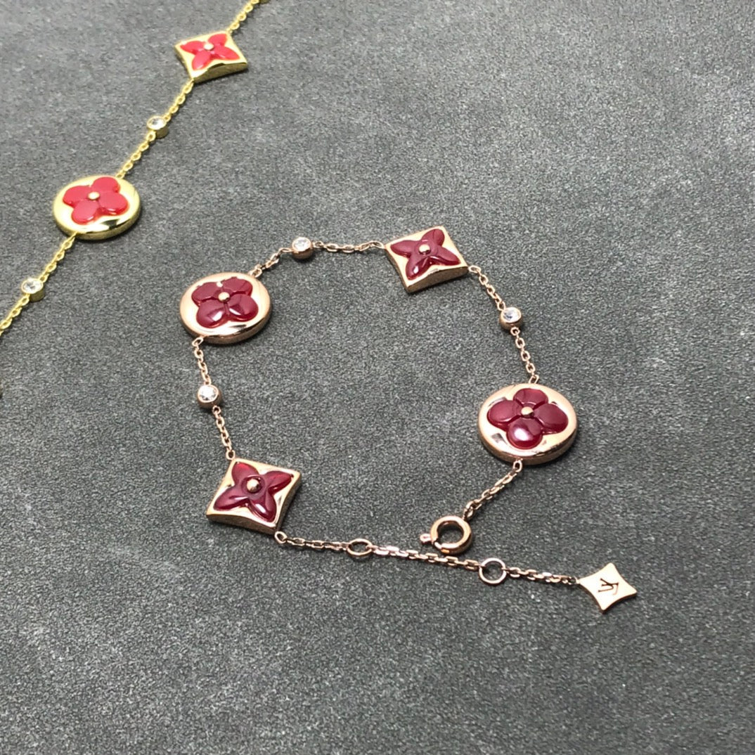 [Marin-Jewelry]STAR AND SUN CARNELIAN 4 MOTIFS 3 DIAMONDS