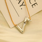 [Marin]COLLIER PENDENTIF VOLT DIAMANT ARGENT