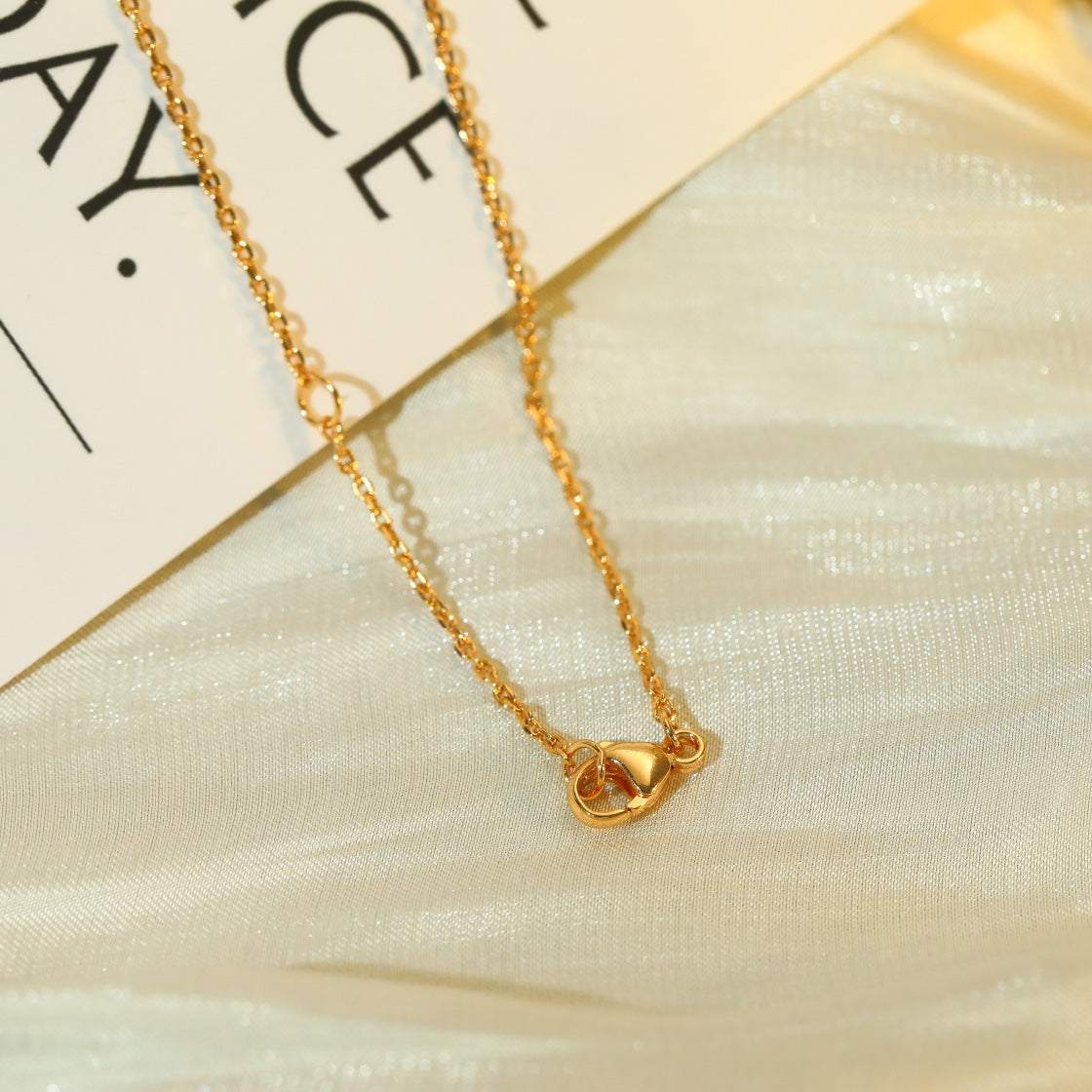 [Marin]VOLT SILVER DIAMOND PEDANT NECKLACE