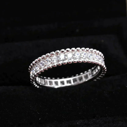 [Marin]PERLEE DIAMOND SILVER RING