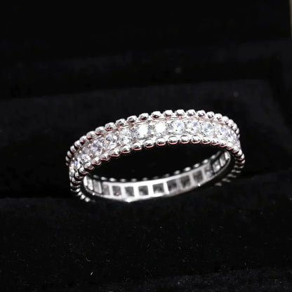[Marin-Jewelry]PERLEE DIAMOND SILVER RING