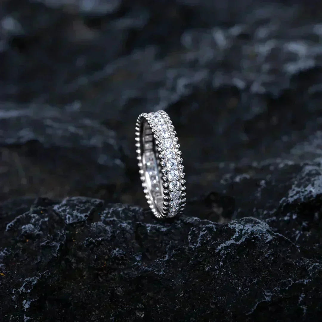 [Marin]PERLEE DIAMOND SILVER RING