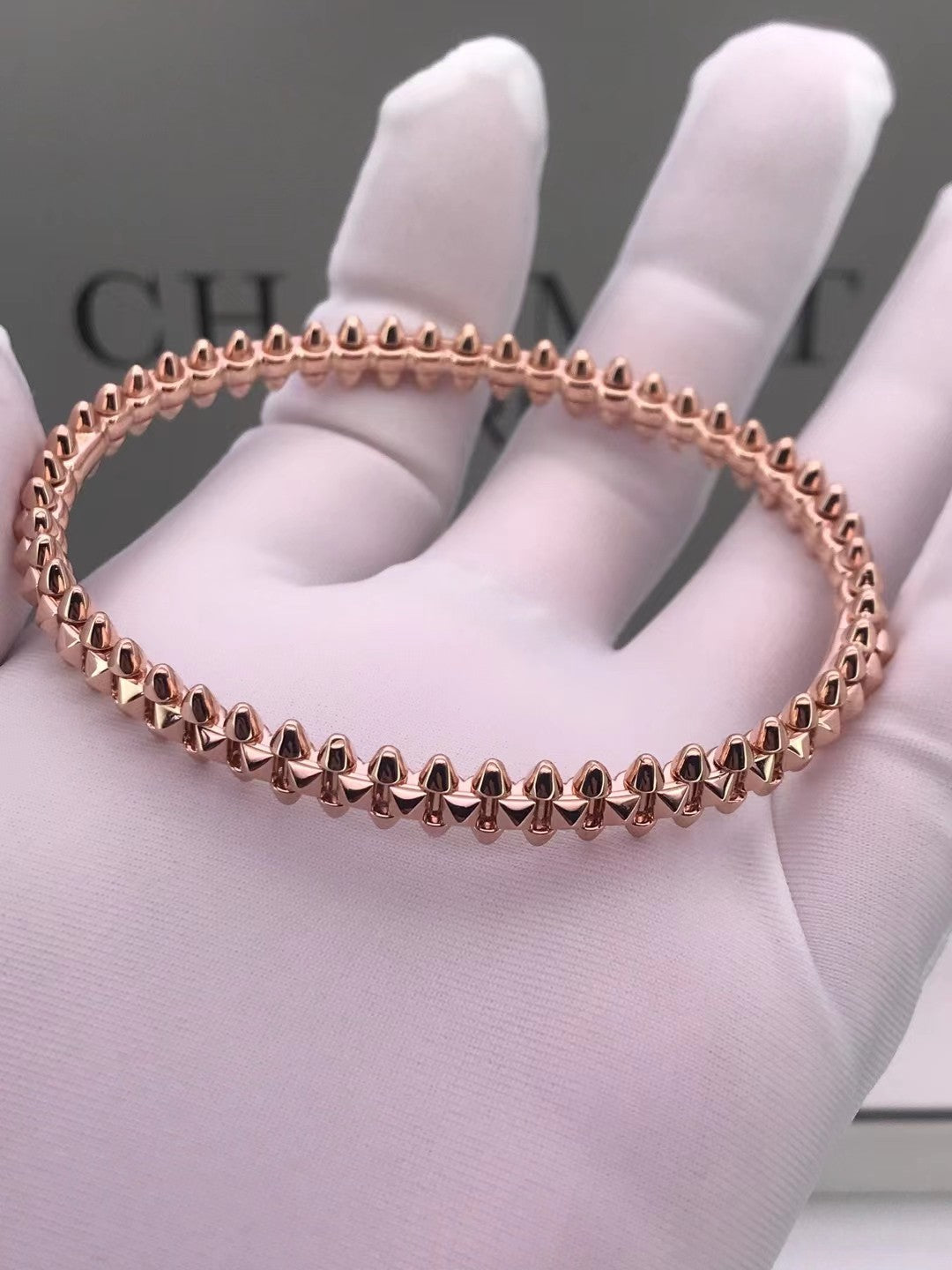 [Marin-Jewelry]CLASH PINK GOLD BRACELET
