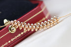 [Marin]CLASH PINK GOLD NECKLACE
