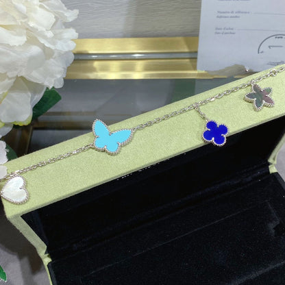 [Marin-Jewelry]LUCKY SPRING SILVER BRACELET 4 MOTIF