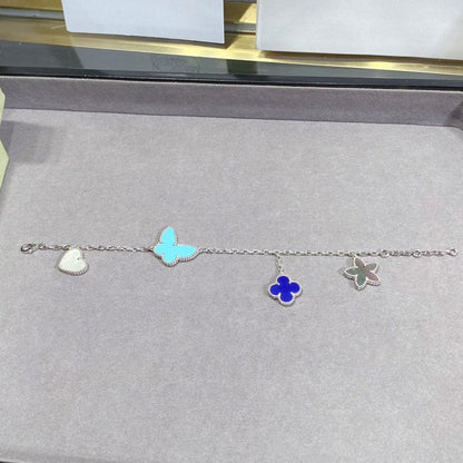 [Marin-Jewelry]LUCKY SPRING SILVER BRACELET 4 MOTIF