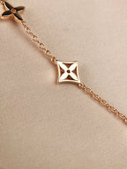 [Marin]BRACELET ÉTOILE ET SOLEIL 7 MOTIFS OR