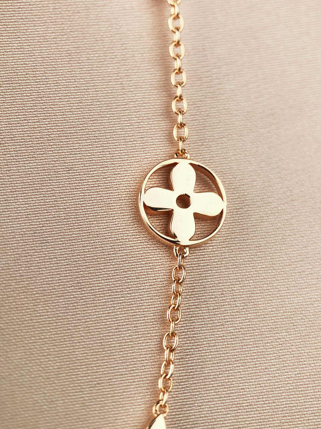 [Marin]BRACELET ÉTOILE ET SOLEIL 7 MOTIFS OR