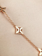 [Marin]BRACELET ÉTOILE ET SOLEIL 7 MOTIFS OR