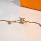 [Marin]LOGO STAR MOTIF GOLD BRACELET
