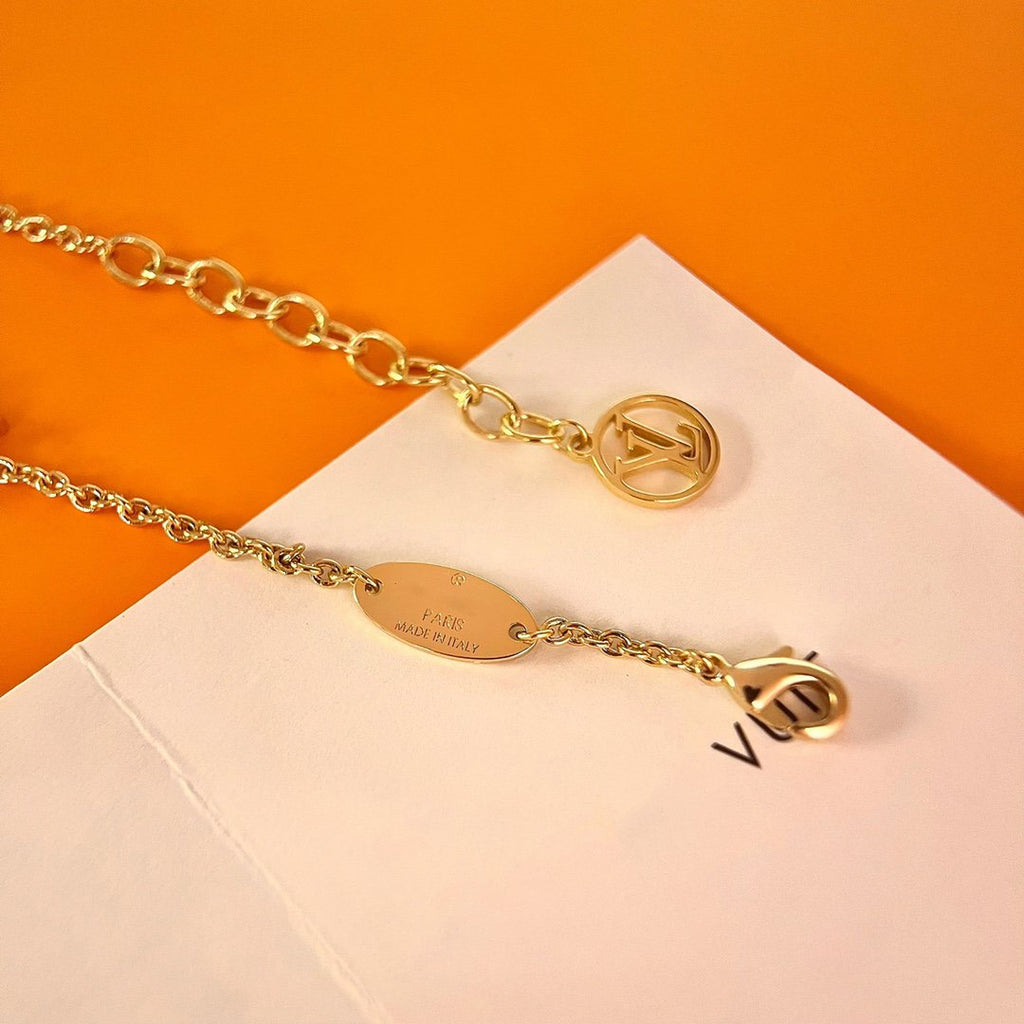 [Marin]LOGO STAR MOTIF GOLD BRACELET