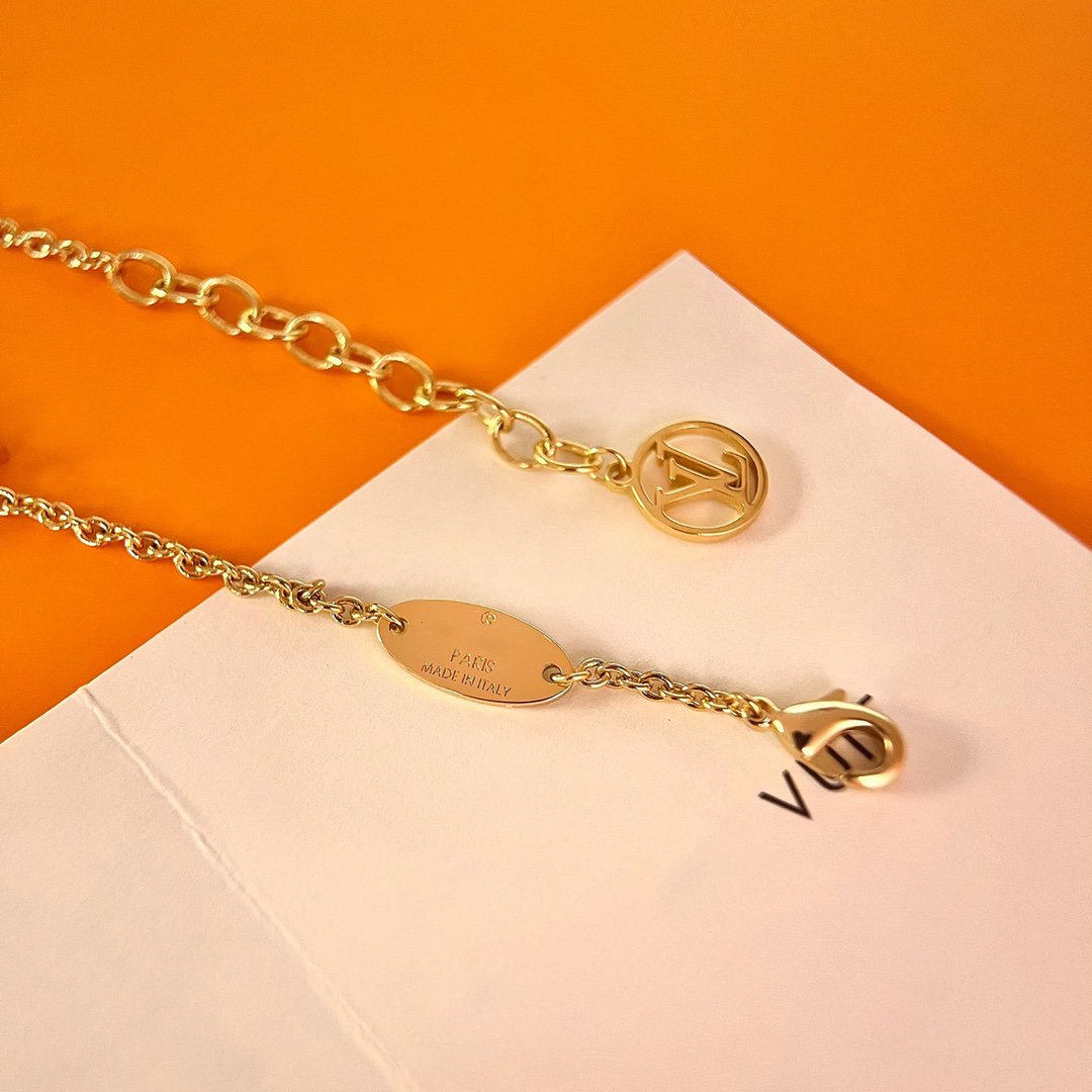 [Marin]LOGO STAR MOTIF GOLD BRACELET