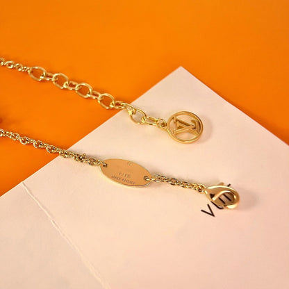 [Marin-Jewelry]LOGO STAR MOTIF GOLD BRACELET