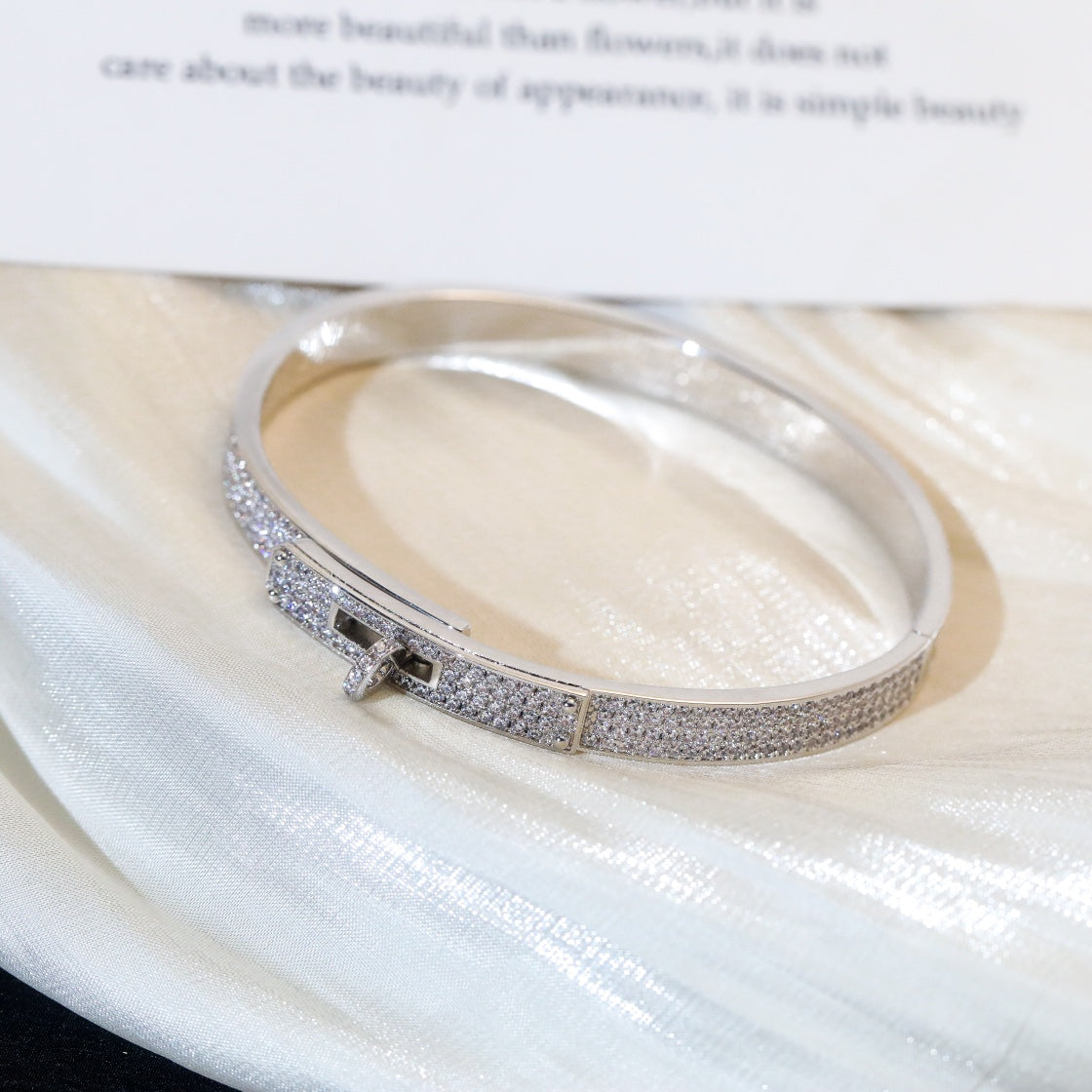 [Marin]KELLY BRACELET DIAMOND PAVED