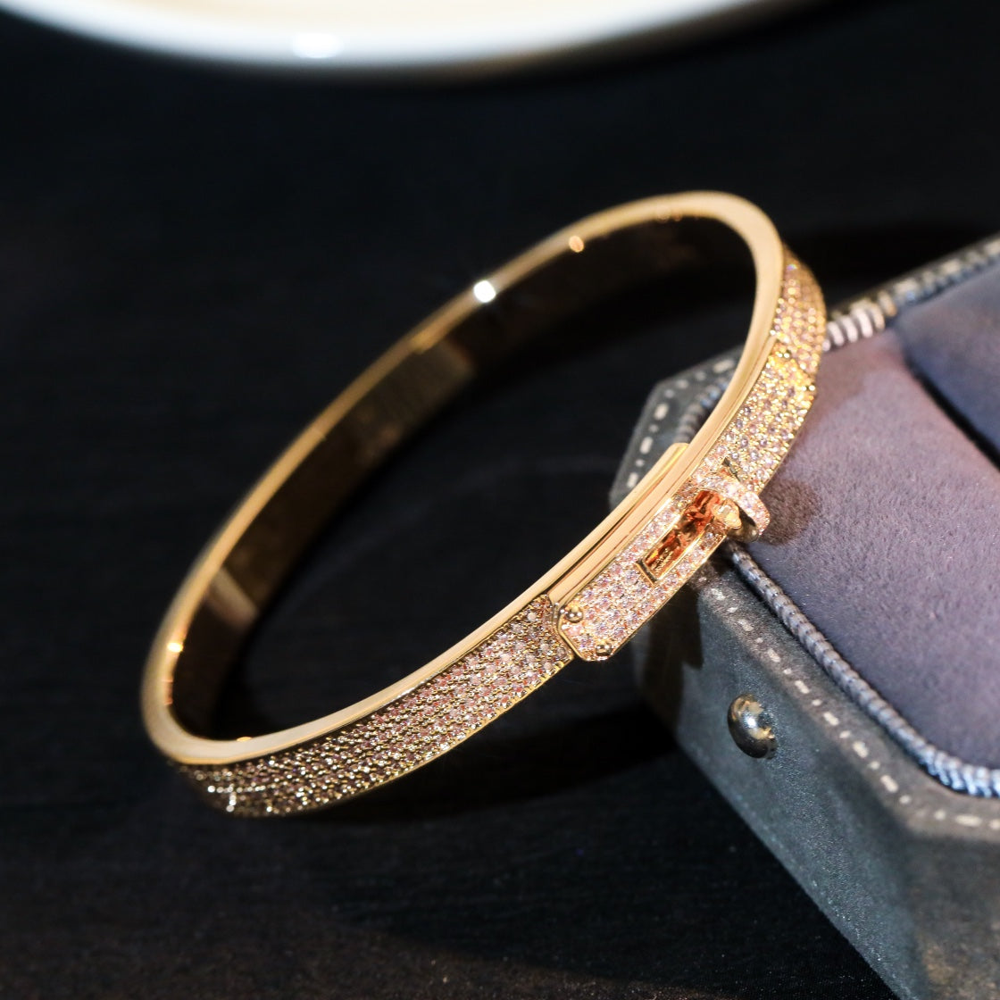 [Marin]KELLY BRACELET DIAMOND PAVED