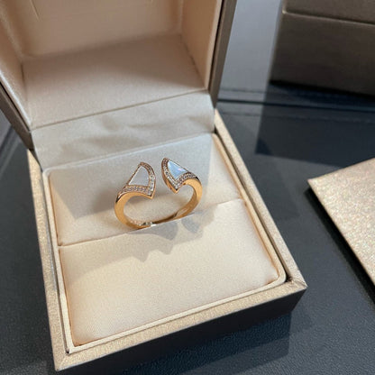 [Marin]DREAM MOP DIAMOND OPEN RING