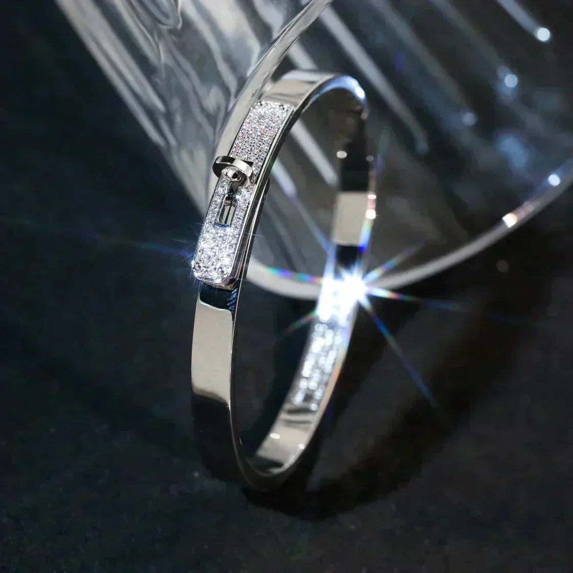[Marin-Jewelry]KELLY SILVER DIAMOND BRACELET