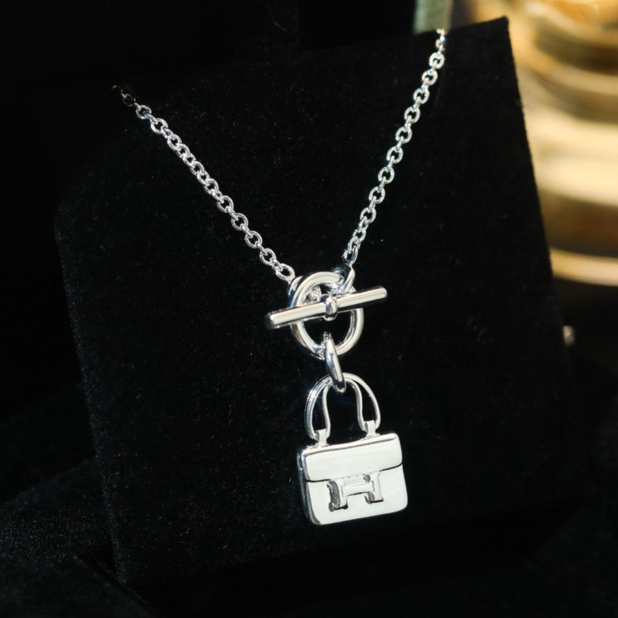 [Marin]COLLIER PENDENTIF POP EN ARGENT