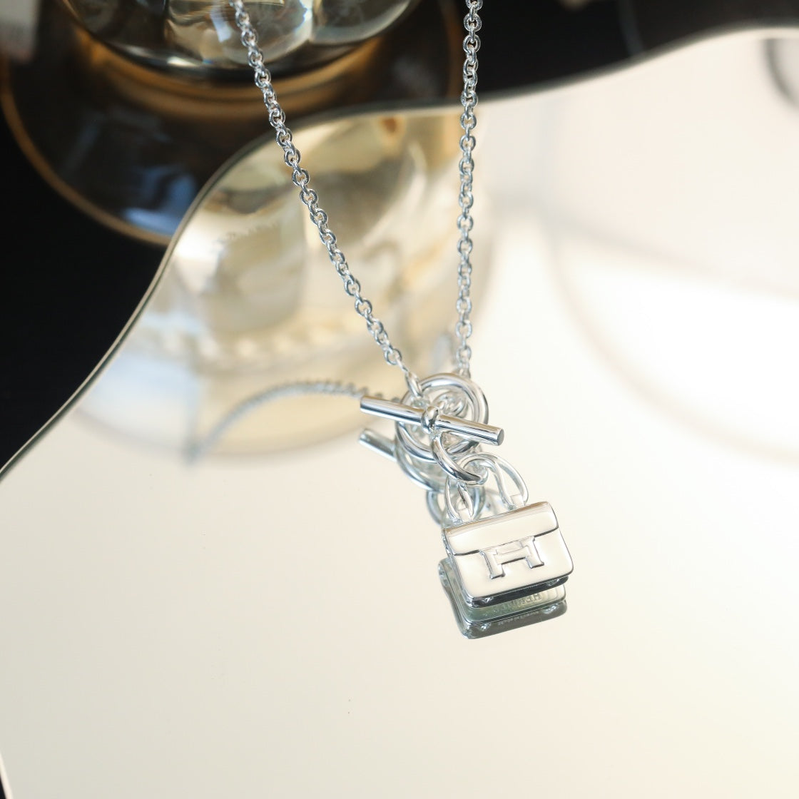[Marin]COLLIER PENDENTIF POP EN ARGENT