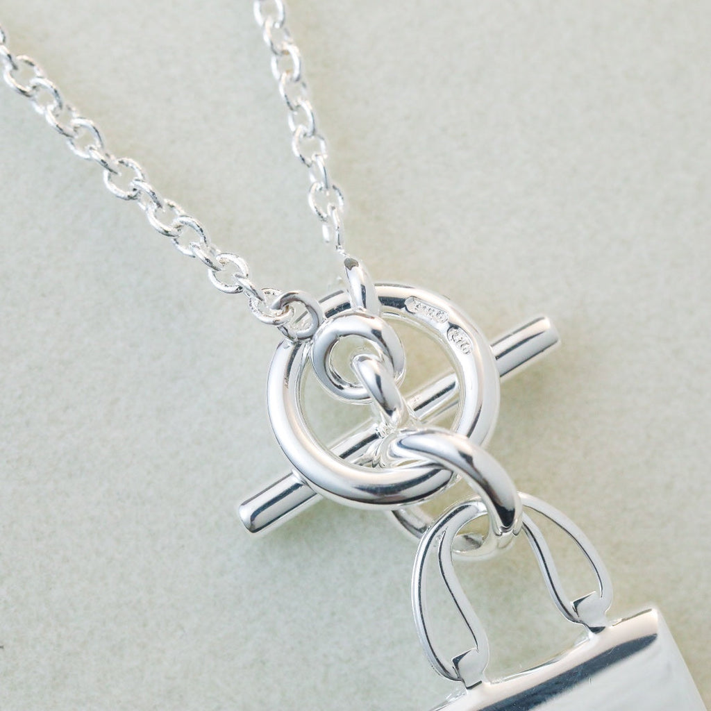 [Marin]POP H PEDANT SILVER NECKLACE
