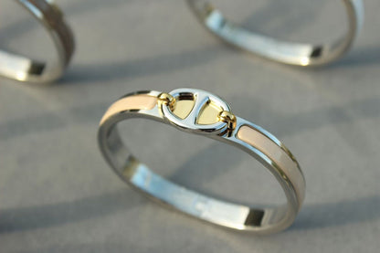 [Marin-Jewelry]CLIC CHAINE SILVER BRACELET