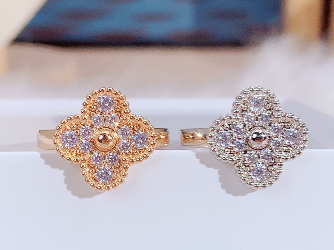 [Marin-Jewelry]CLOVER DIAMOND RING