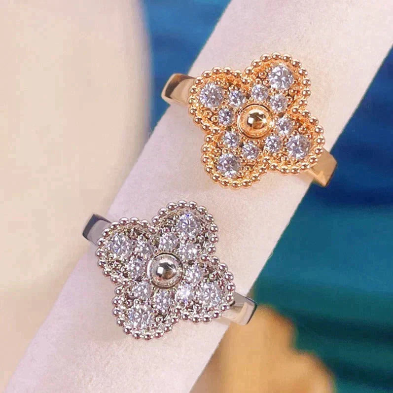 [Marin-Jewelry]CLOVER DIAMOND RING