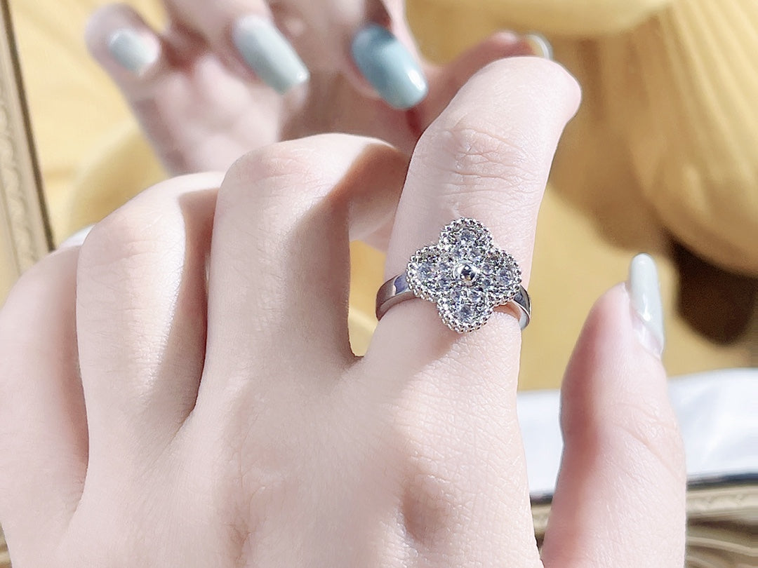 [Marin-Jewelry]CLOVER DIAMOND RING