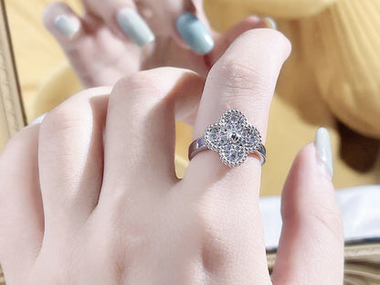 [Marin-Jewelry]CLOVER DIAMOND RING
