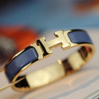 [Marin]H BRACELET 12MM BLUE GRAY