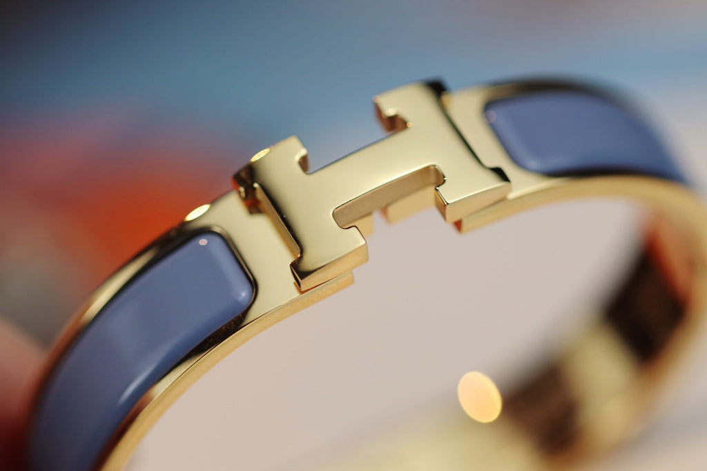 [Marin]H BRACELET 12MM BLUE GRAY