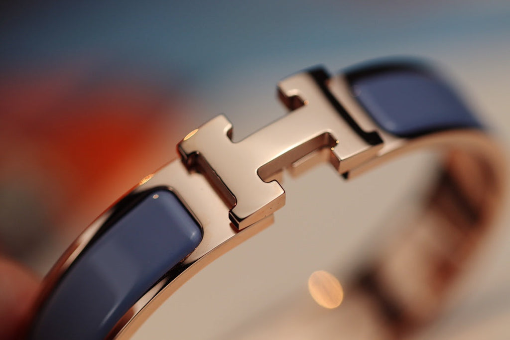 [Marin]H BRACELET 12MM BLUE GRAY