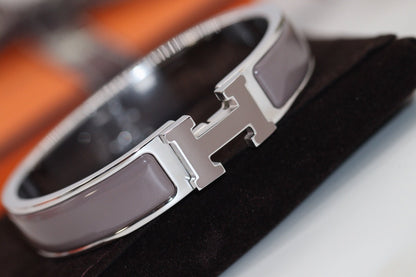[Marin-Jewelry]H BRACELET 12MM BROWN