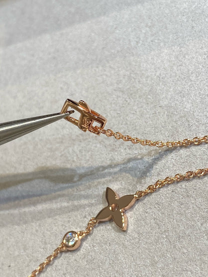 [Marin-Jewelry]STAR DIAMOND PINK GOLD BRACELET