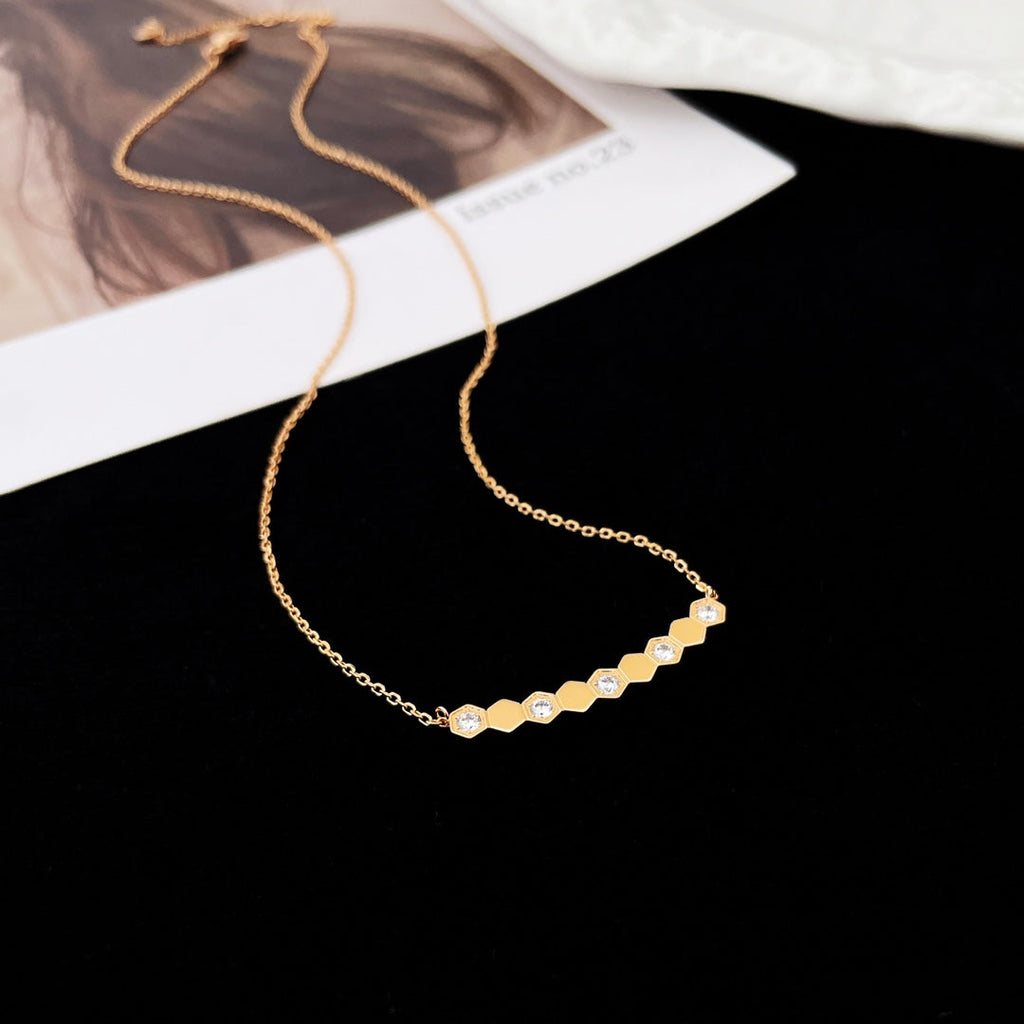 [Marin]BEE MY LOVE DIAMOND NECKLACE