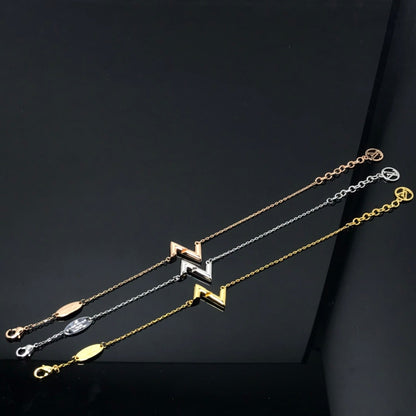 [Marin-Jewelry]VOLT LV LOGO BRACELET