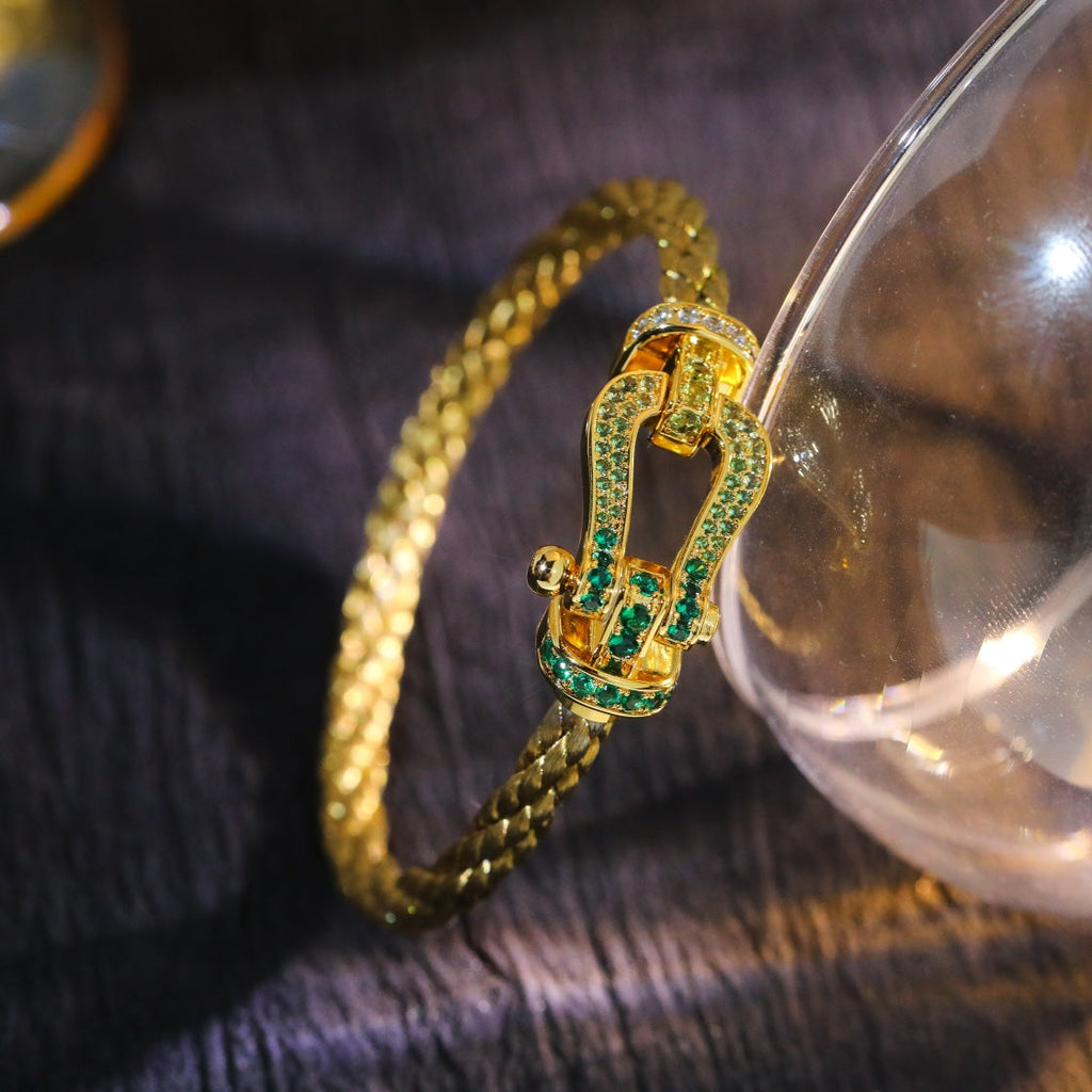 [Marin]FORCE 10 OR VERT DIAMANTS PAVÉS
