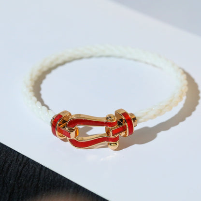 [Marin-Jewelry]FORCE 10 WHITE TEXTILE DIAMOND PAVED