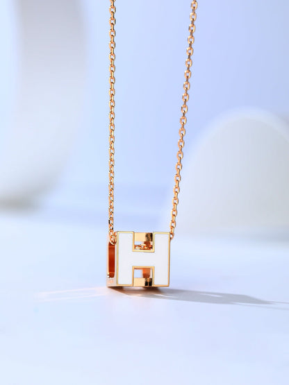 [Marin-Jewelry]H CAGE ピンクゴールド ネックレス