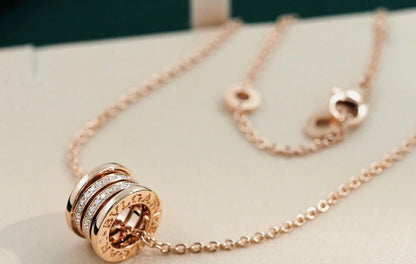 [Marin]ZERO 1 PINK GOLD DIAMOND NECKLACE
