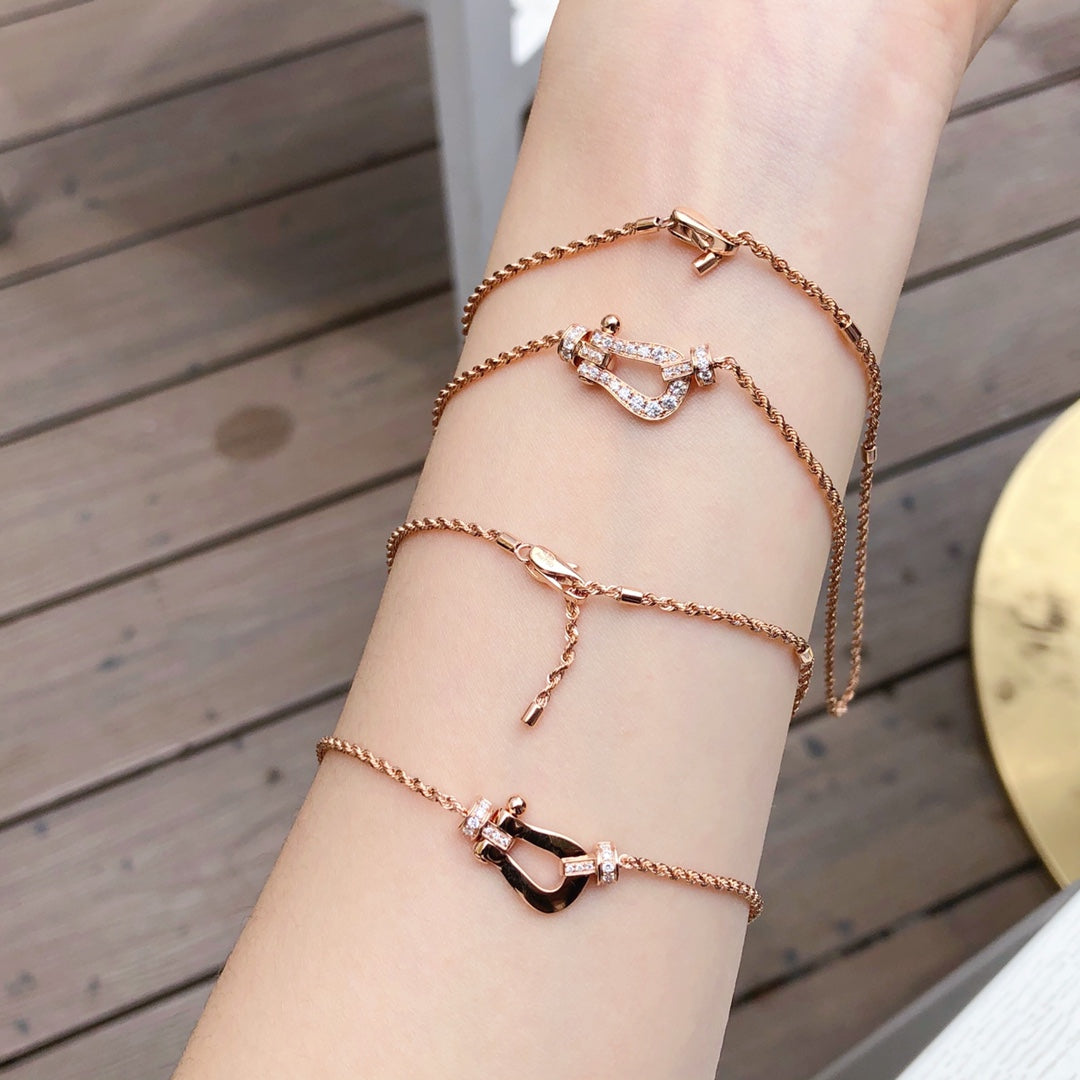 [Marin]COLLIER DIAMANT FORCE 10 OR ROSE