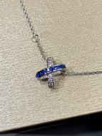 [Marin]LIENS DIAMOND SILVER NECKLACE
