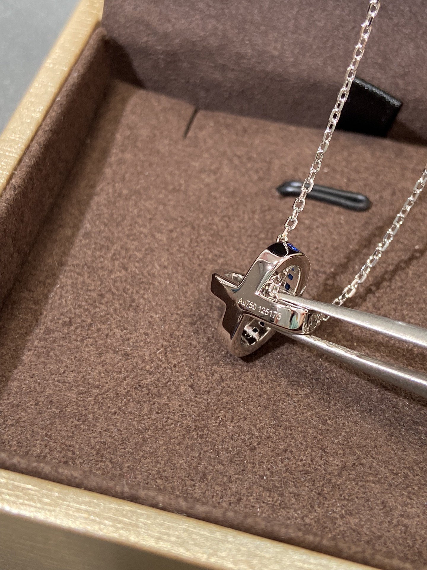 [Marin]LIENS DIAMOND SILVER NECKLACE